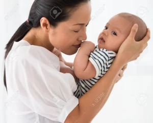 mother scent, baby ability to perceive 