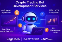 Crypto Trading Bot Development Services Guide 2025 Crypto Trading Bot Development Services by zagatech
